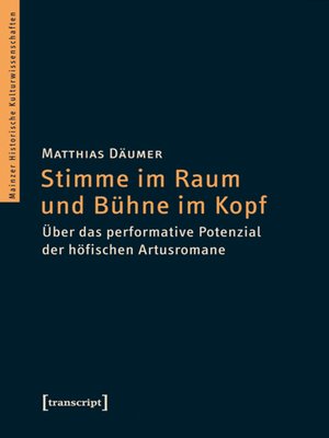 cover image of Stimme im Raum und Bühne im Kopf